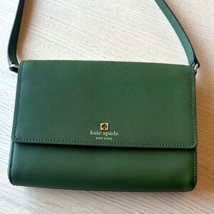 Kate Spade Forest Green Crossbody Bag